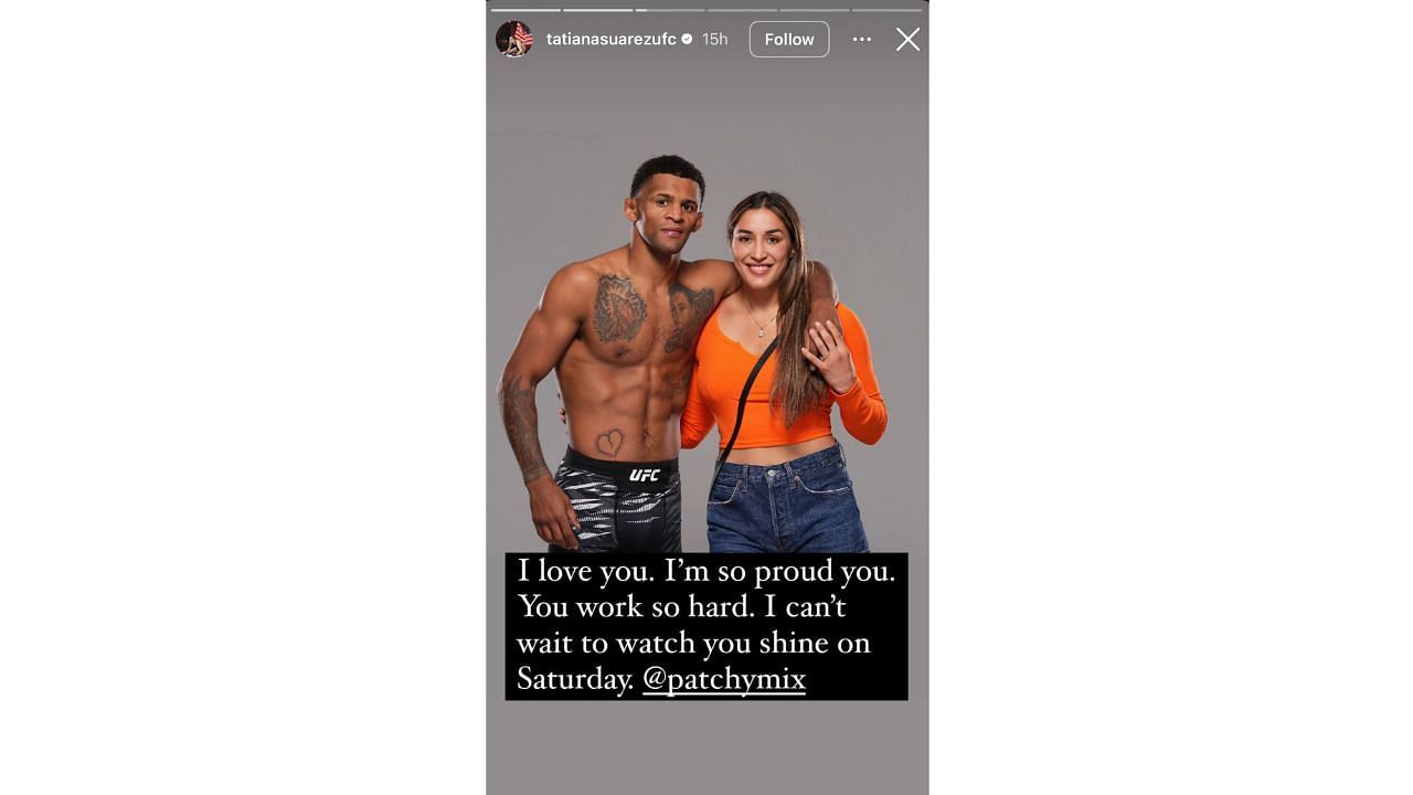 Suarez's Instagram story